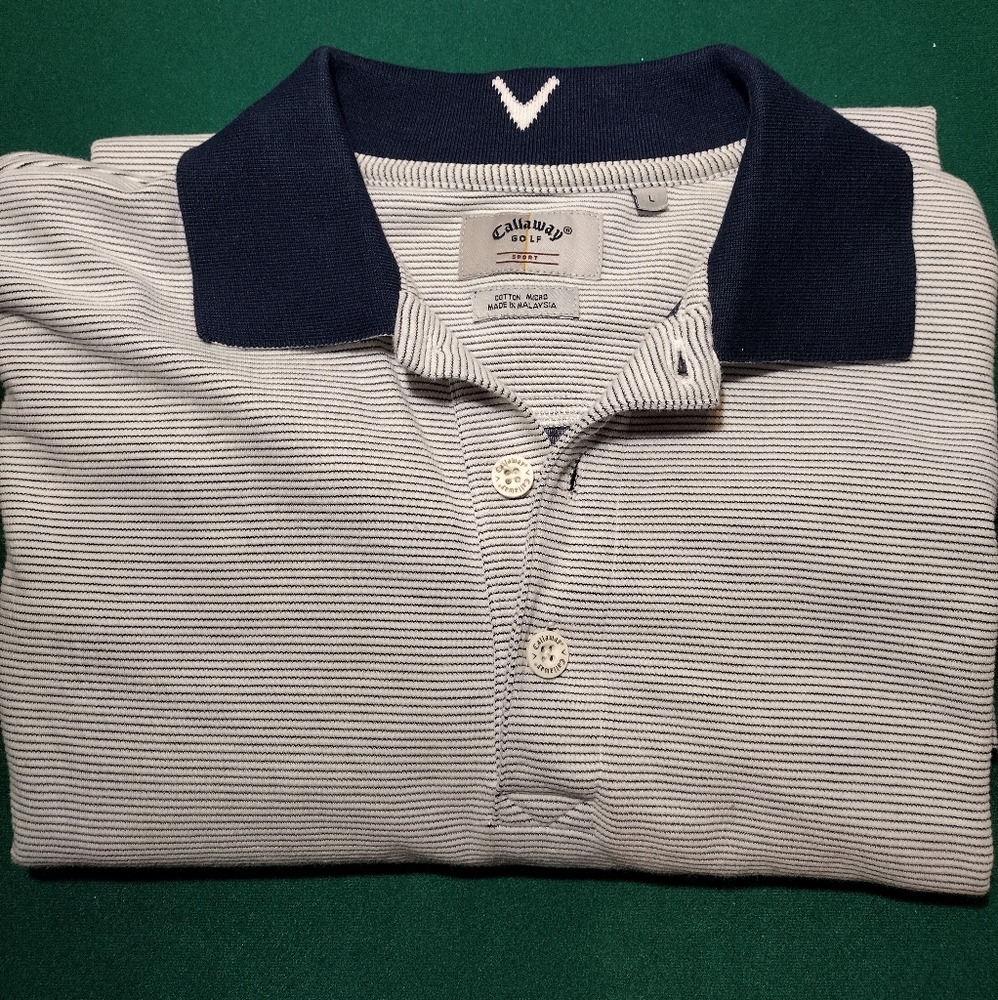 Callaway Golf Sport Polo Mens Large. Senator Jim Wright Golf Classic 2007 on Sle
